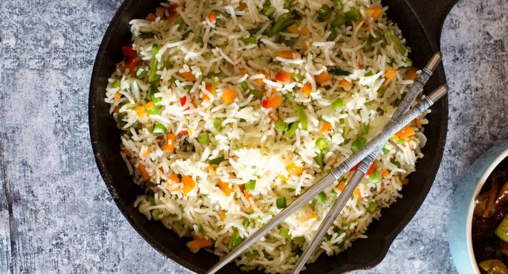 restaurant-style-vegetable rice